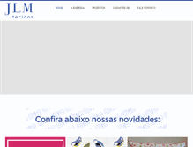 Tablet Screenshot of jlmtecidos.com.br